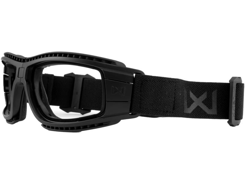 Lynx Goggle Grey And Clear Lens Frame BLACK