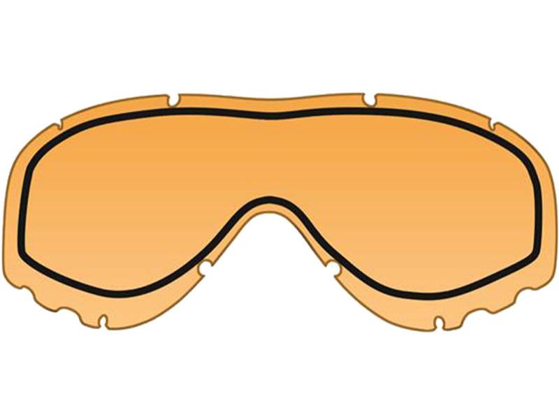 WILEY X DOPPIA LENTE EXTRA IN COLORE ARANCIONE PER MOD. SPEAR